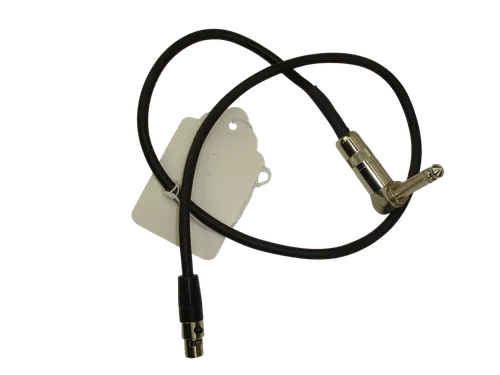 1/4-inch Right-angled to TA4F Instrument Cable for Wireless Bodypack Transmitter - Previously Owned