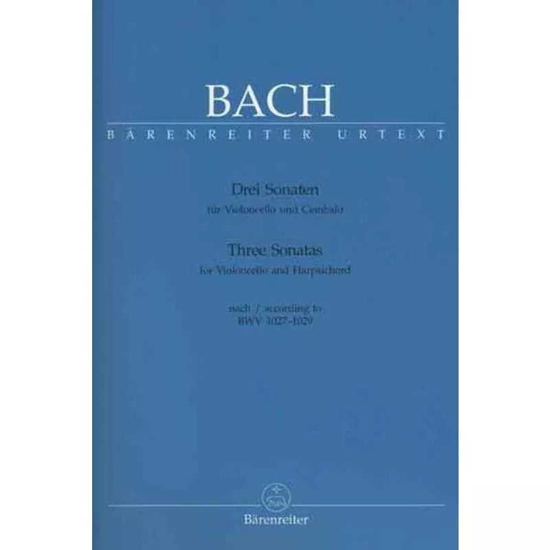 Bach - 3 Sonatas Bwv 1027-1029 Cello/Piano