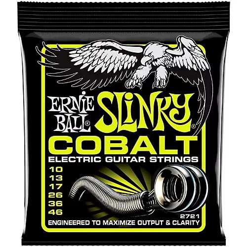 Electric Gtr String Set Reg Slinky Lime 10/46