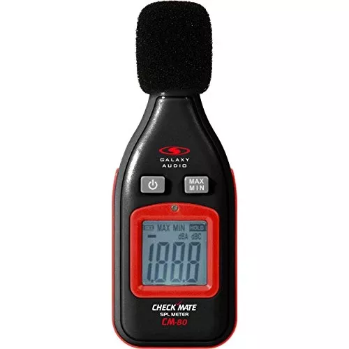 Galaxy Audio CM-80 Checkmate Series SPL Meter