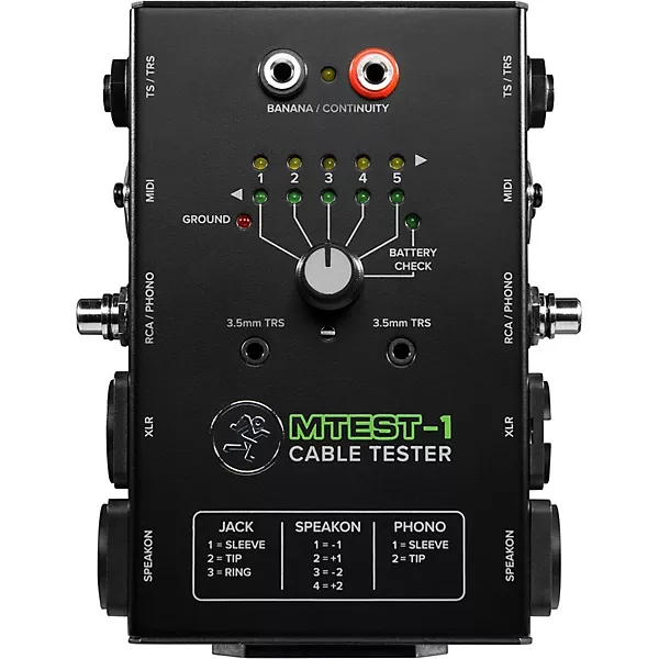 Mackie MTest-1 Cable Tester