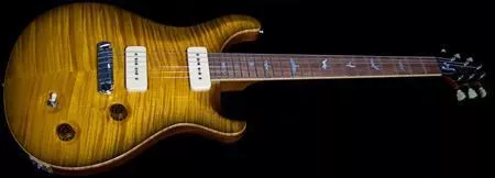 PRS Ted McCarty DC 245 Soapbar Black Amber 10 Top (123)